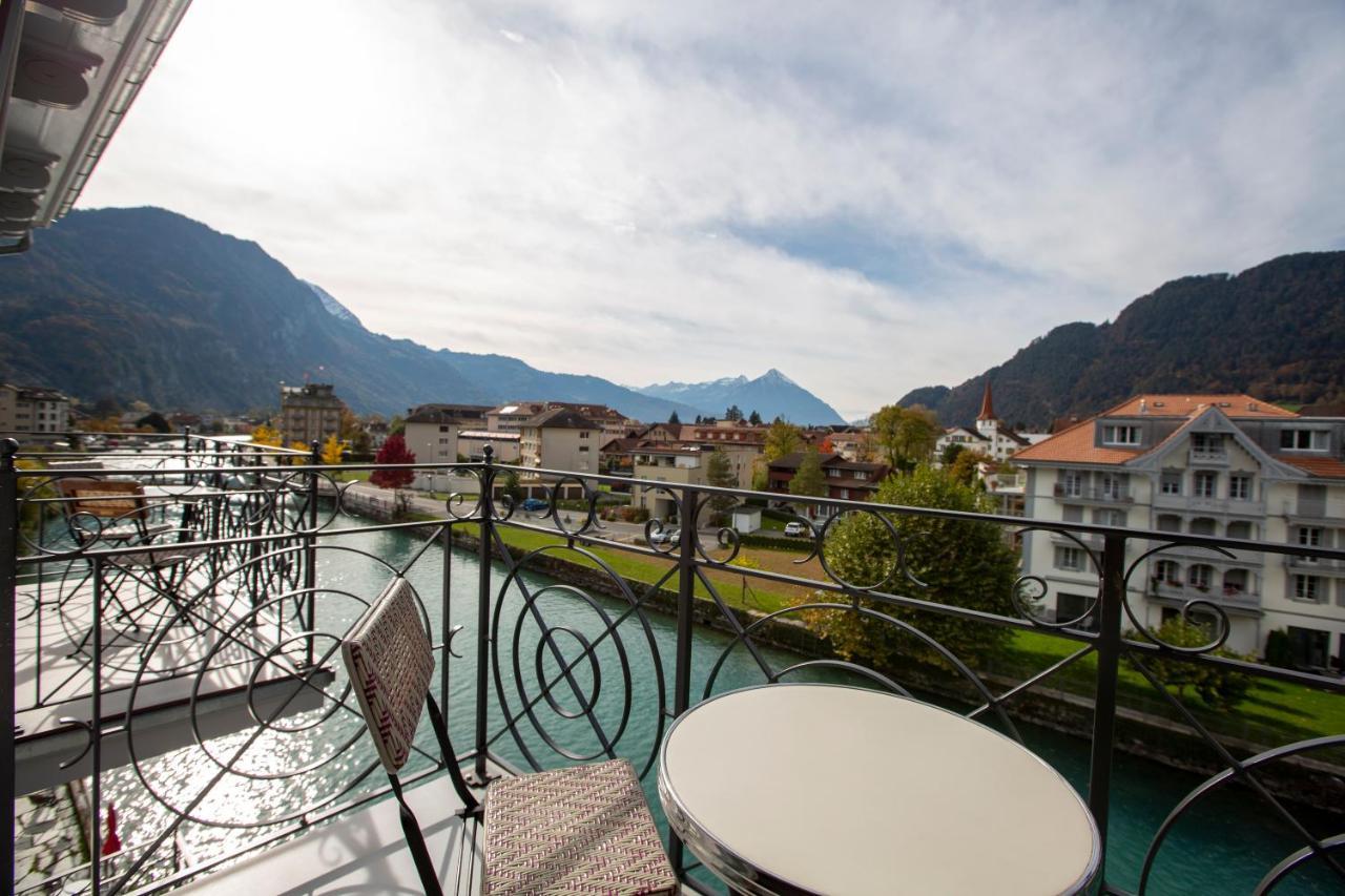 Boutique Hotel Bellevue Interlaken Exteriör bild