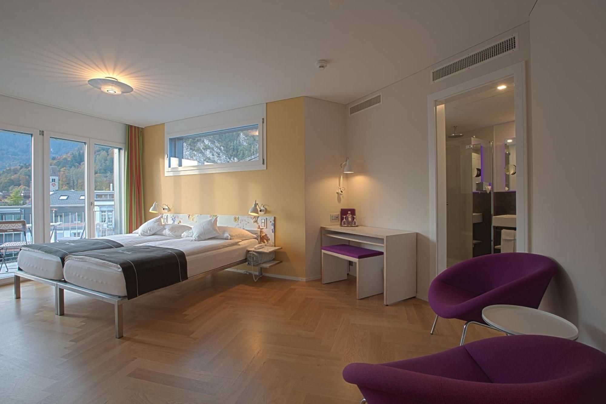 Boutique Hotel Bellevue Interlaken Exteriör bild