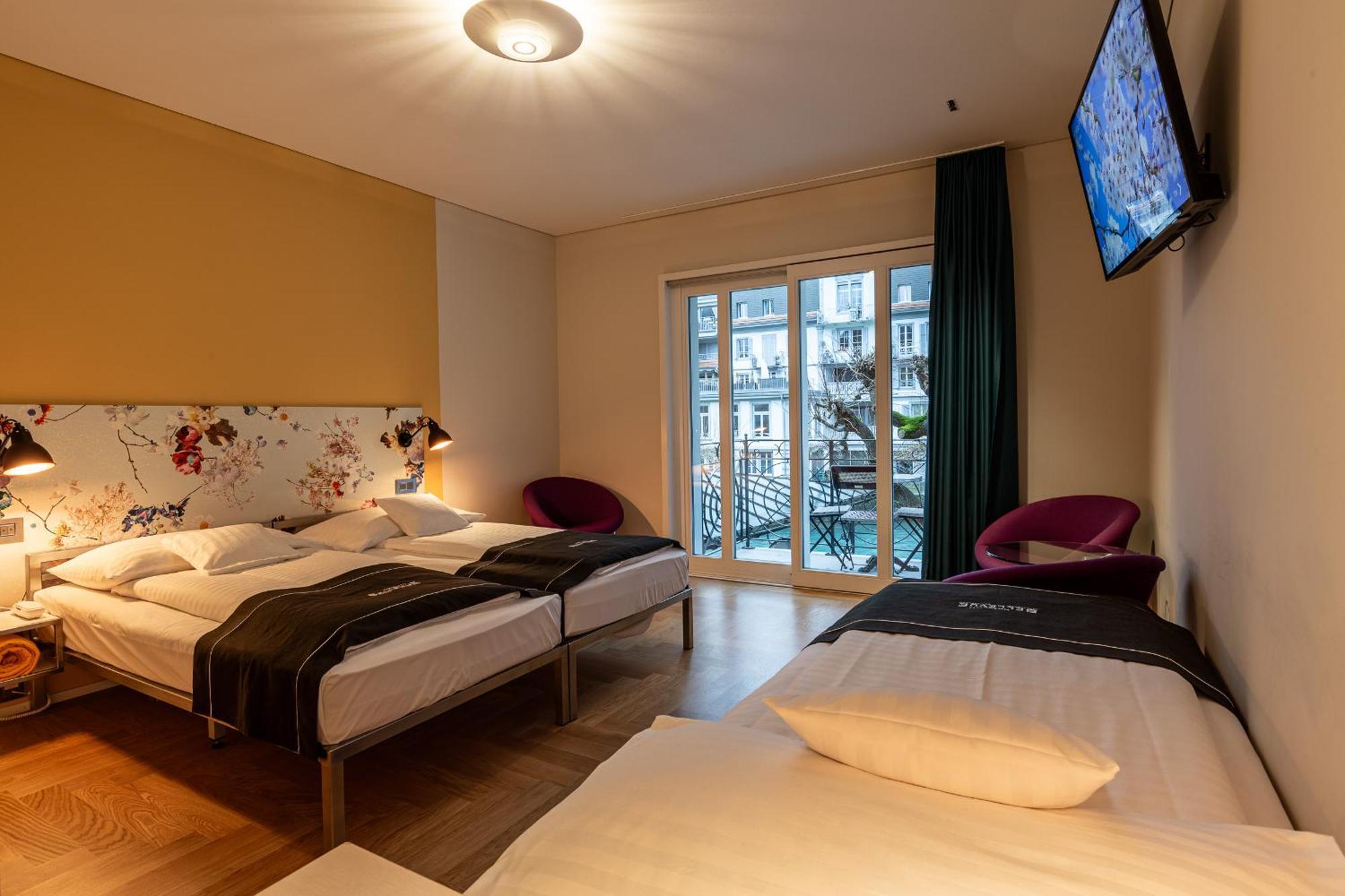 Boutique Hotel Bellevue Interlaken Exteriör bild