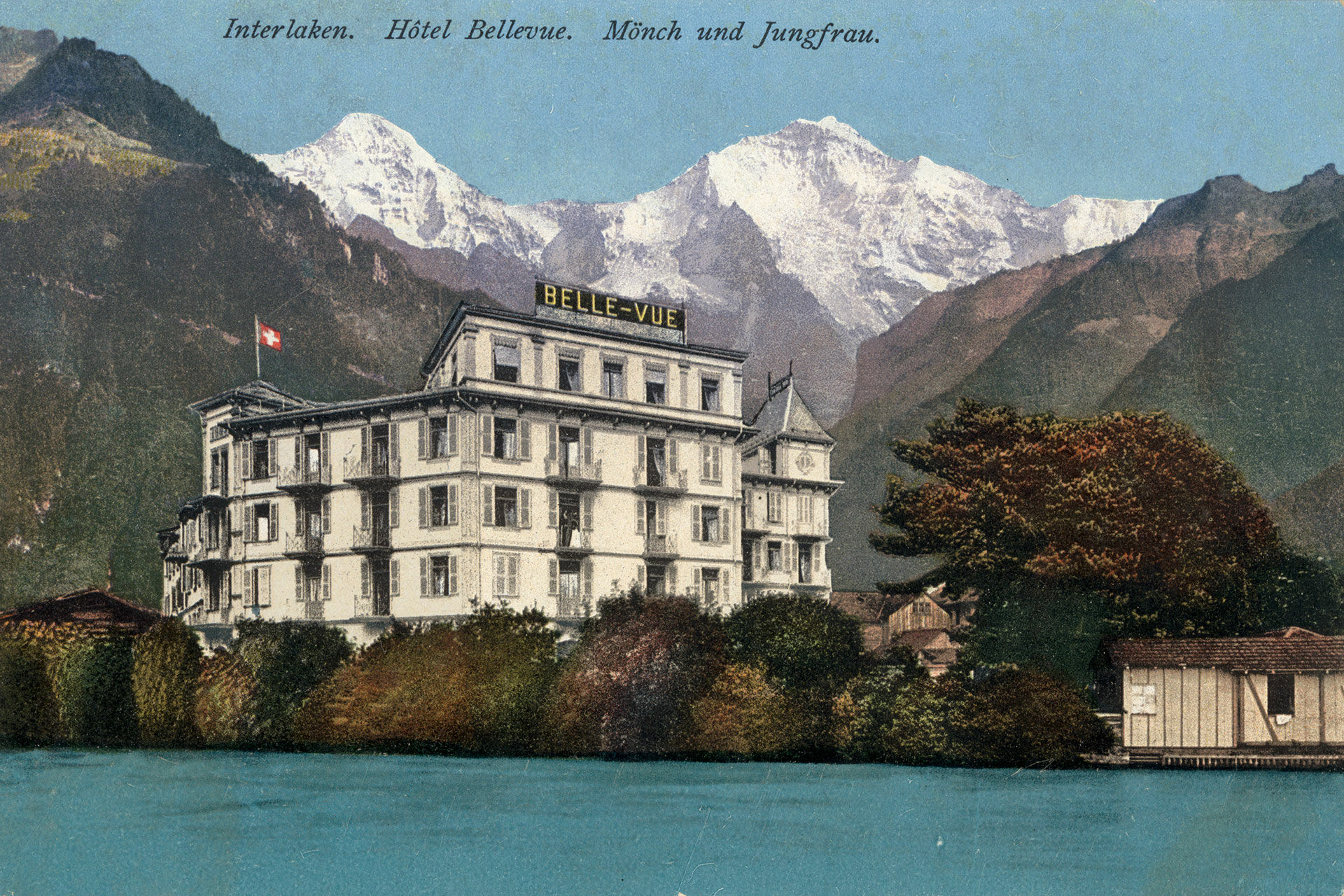 Boutique Hotel Bellevue Interlaken Exteriör bild
